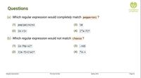 Regular Expressions – Introduction, Part 3 by Regular Expressions