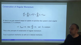 Chap4 part1 - Classical Mechanics of Rotational Motion by Professor Grandinetti