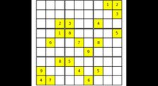 Sudoku solving 9x9 using Knuth's Algorithm X by Animations